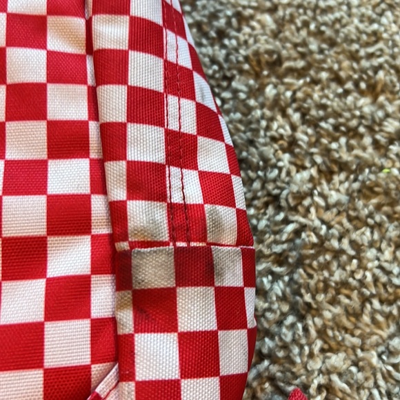 Vans Red Checkered Book bag see pics for measurements - Picture 11 of 11